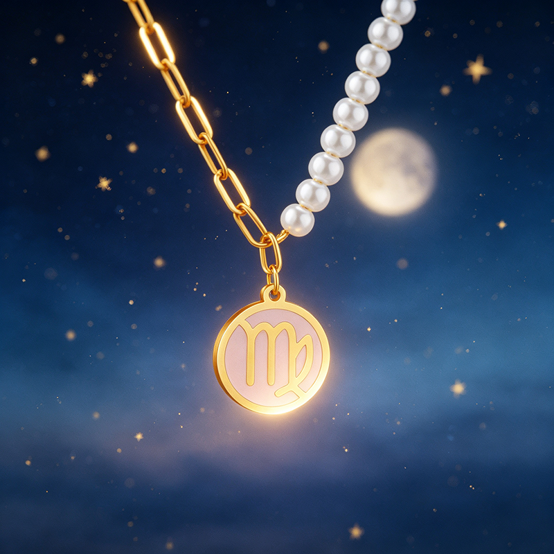 Personalized Zodiac Necklace for Women | DILEVIA