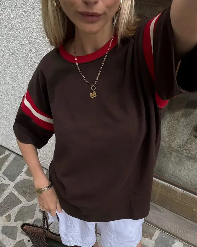 Customer wearing our jewelry